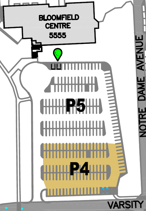 Parking Area p4 and p5