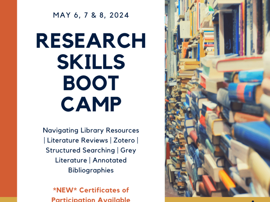 Research Skills Boot Camp 2024