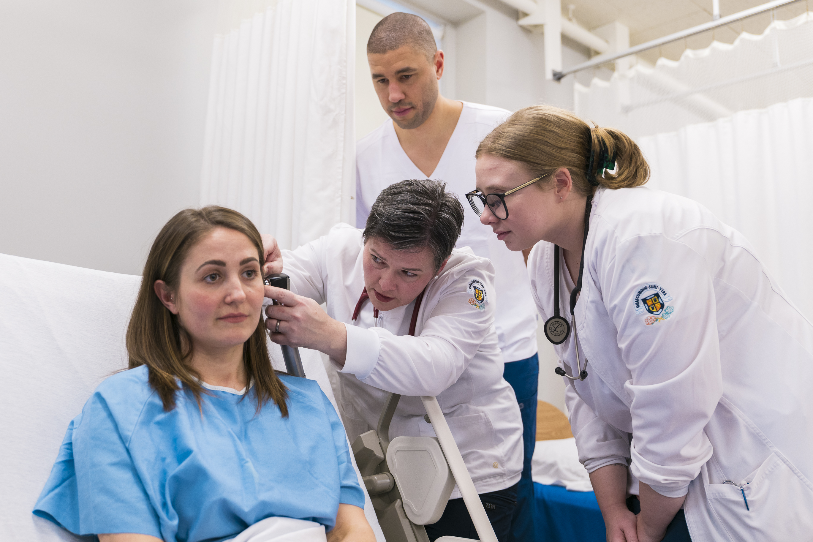 Nursing students gain hands-on experience