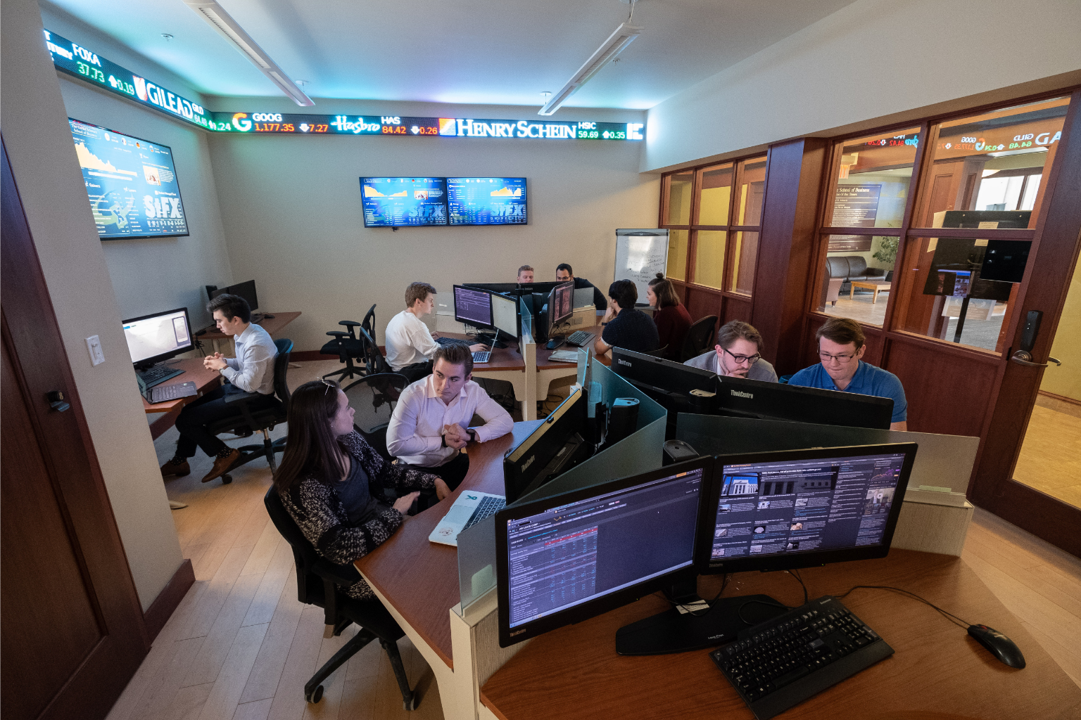 Jonathan Deitcher Financial Trading Room