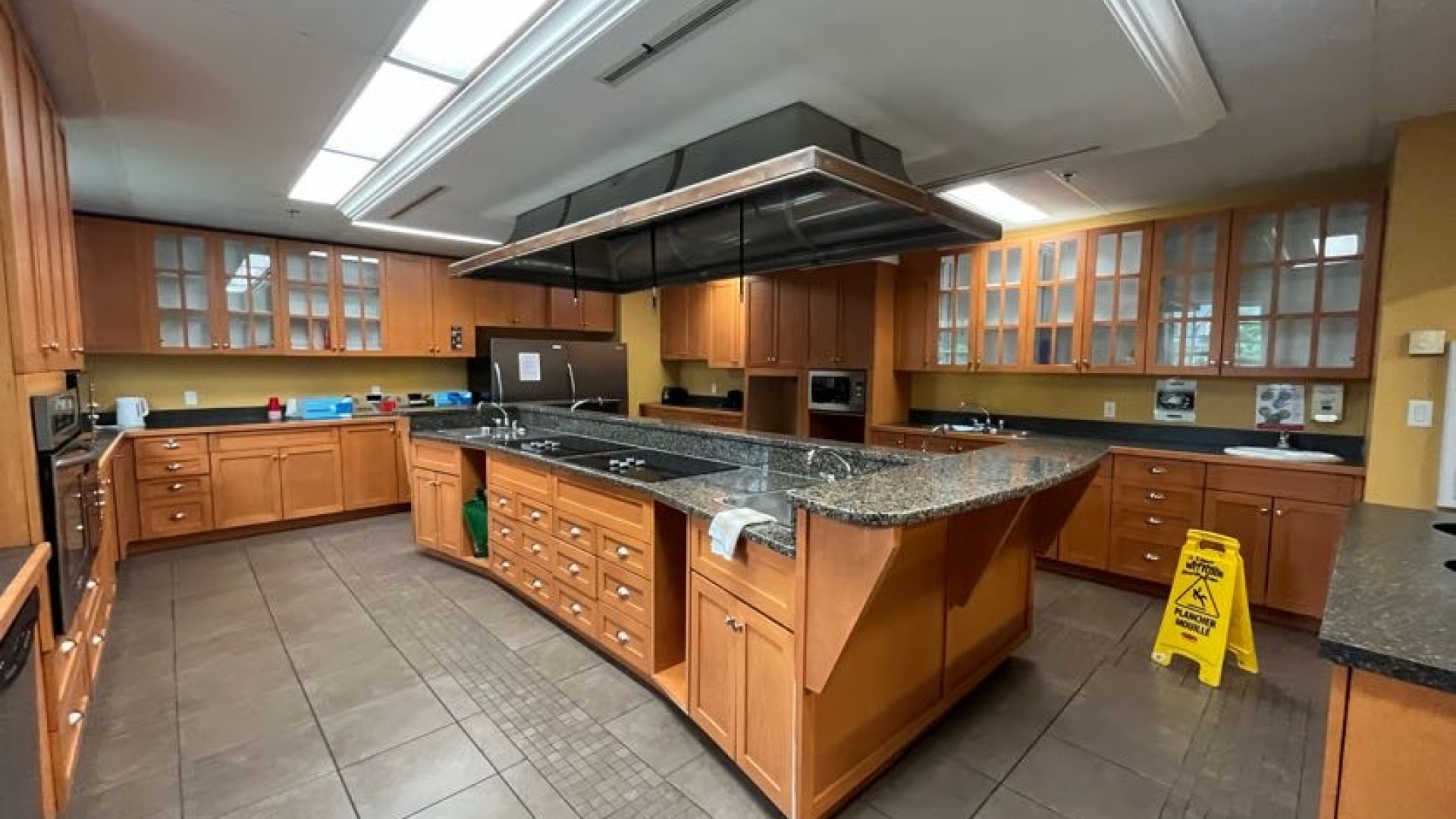 A kitchen in Governors Hall