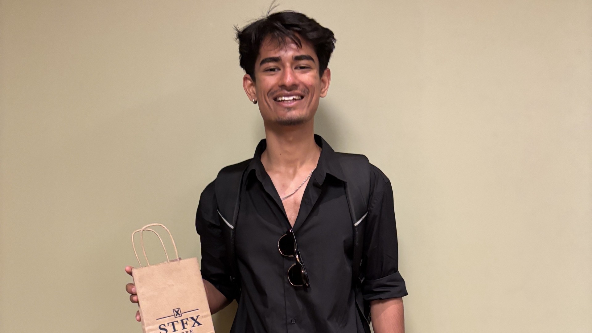 Opportunities Fair student draw prize winner