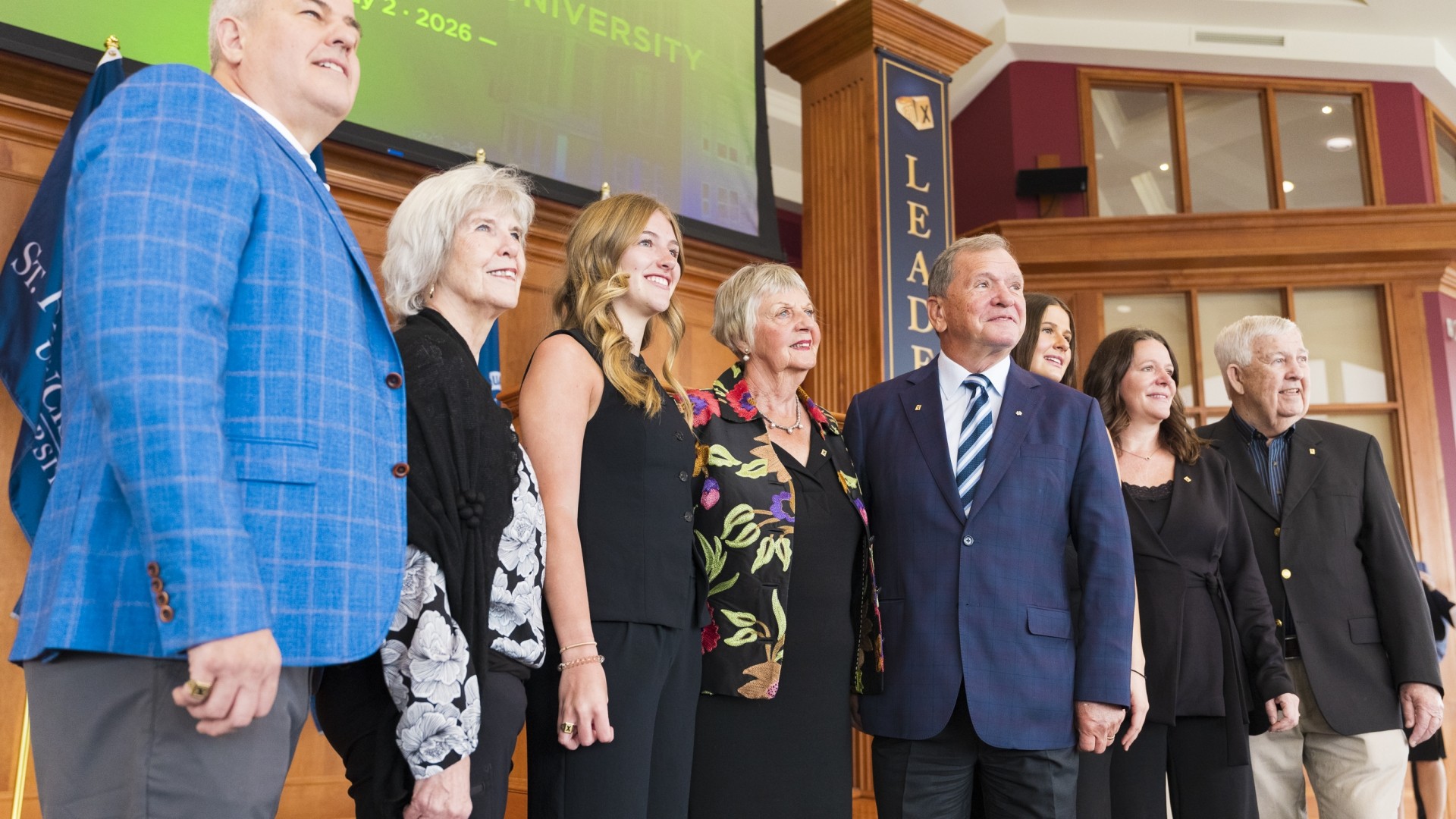 Frank McKenna and family 
