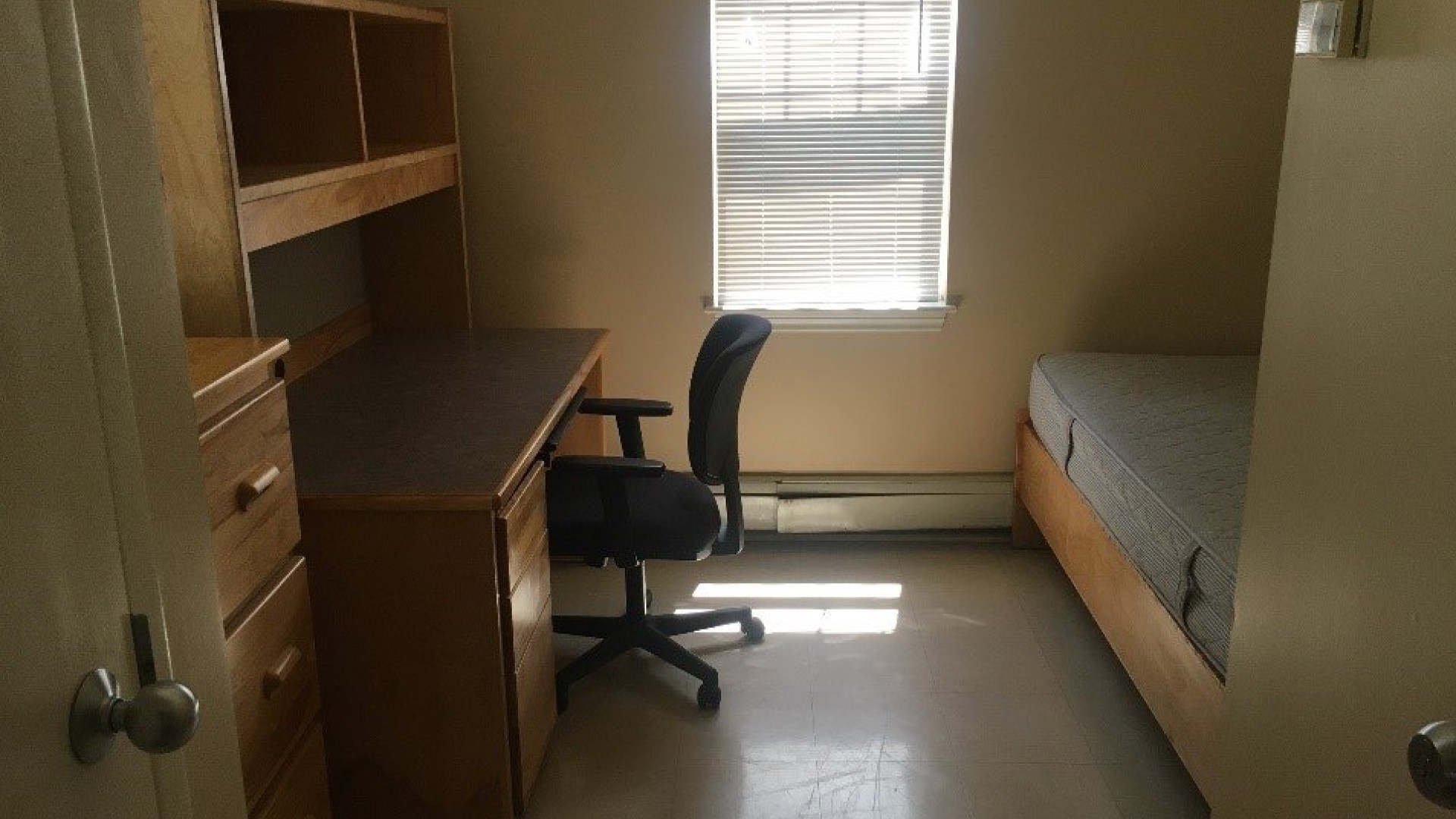 Single room located in Somers Hall