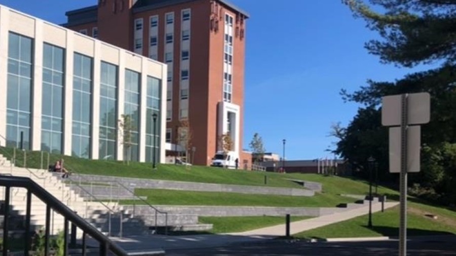 Mulroney Hall stairs