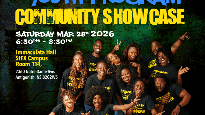 Step and Speak Youth Program Community Showcase poster