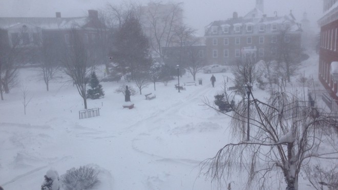 Xavier Square Snowstorm