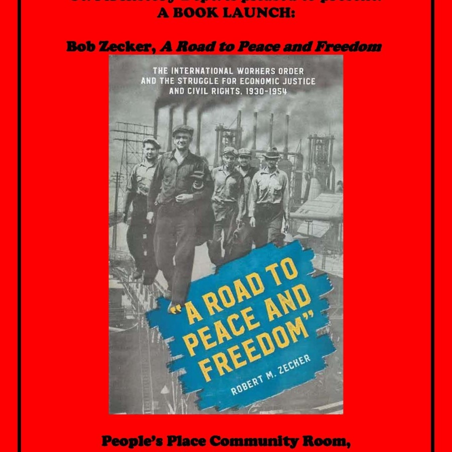 "A road to peace and freedom" book cover