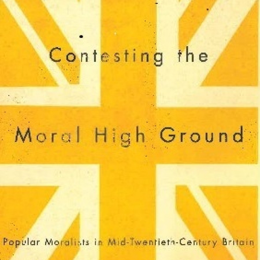"Moral high ground" book cover