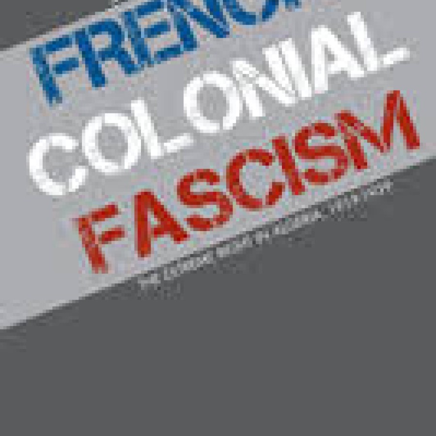 "French colonial fascism" book cover