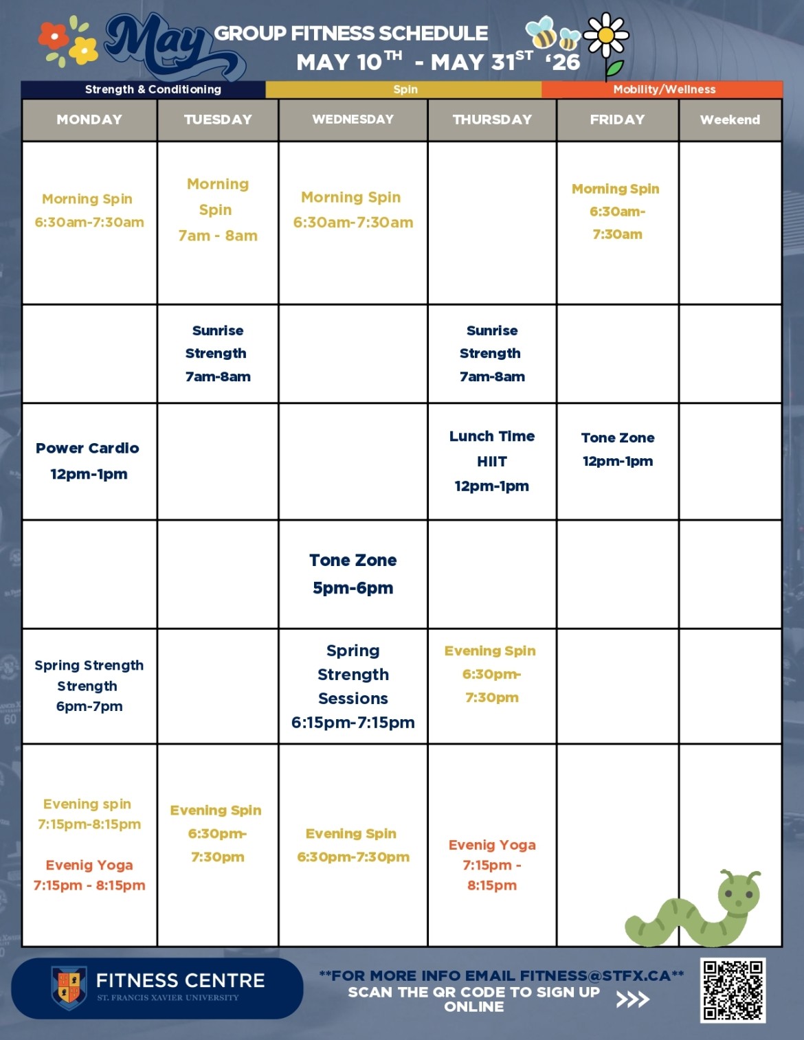 Group Fitness Schedule