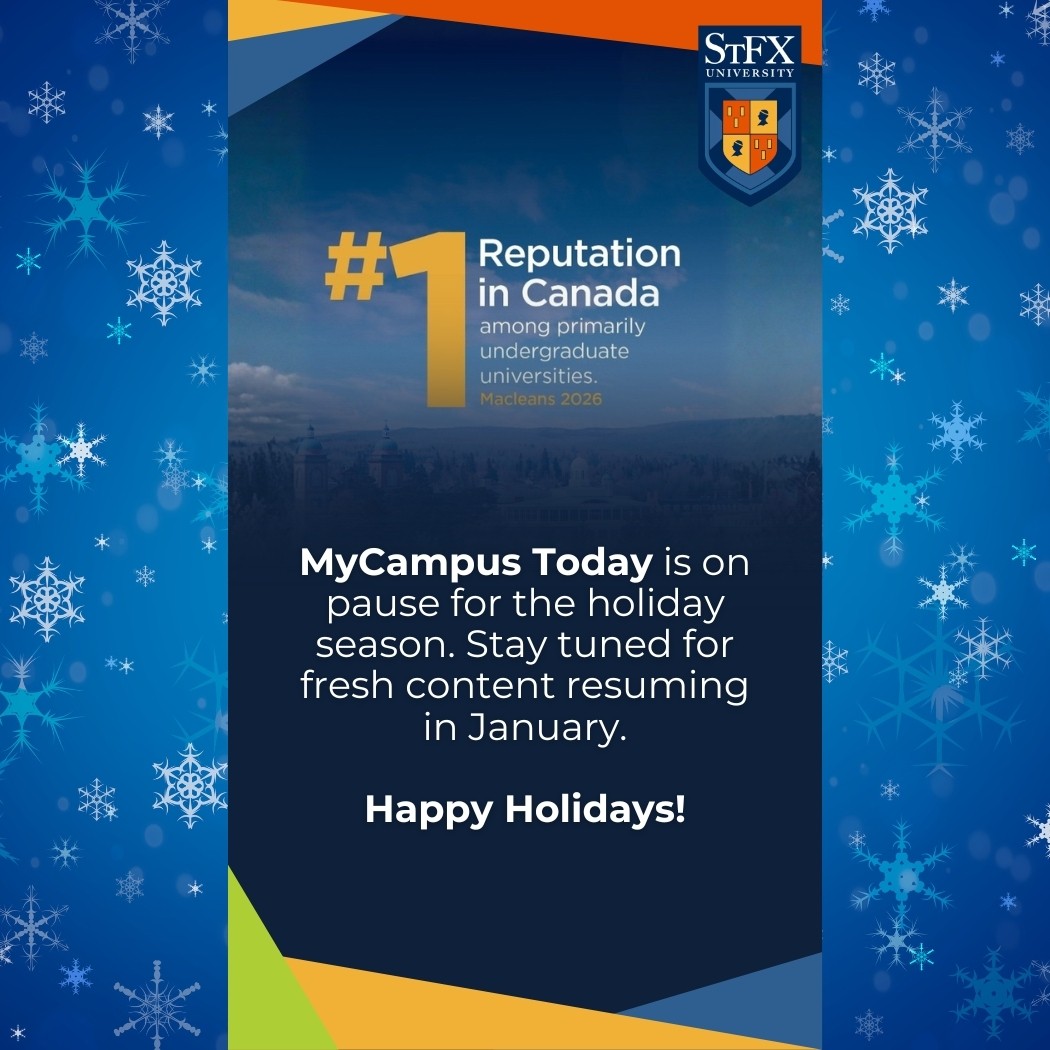 MyCampus Today - on pause for holidays message