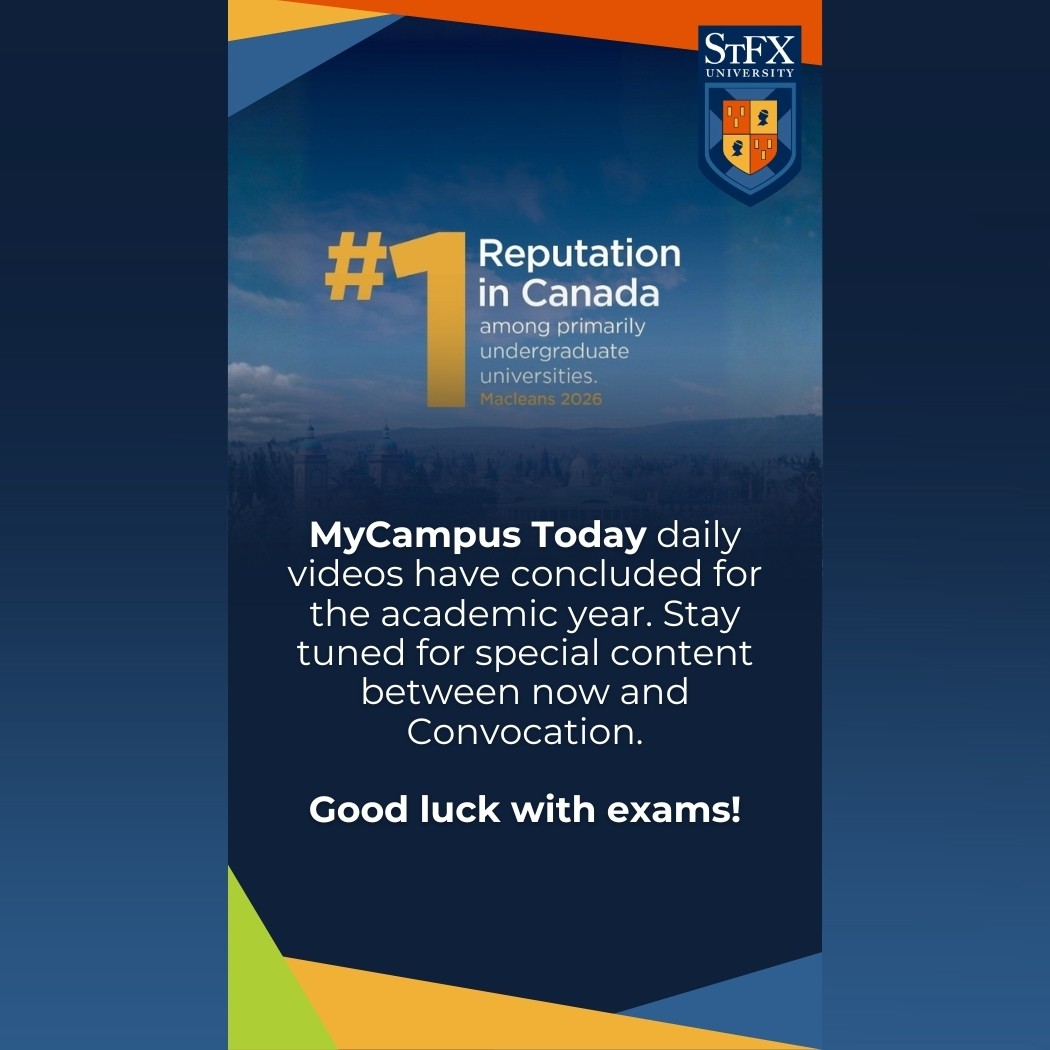 MyCampus Today - on pause for exams message