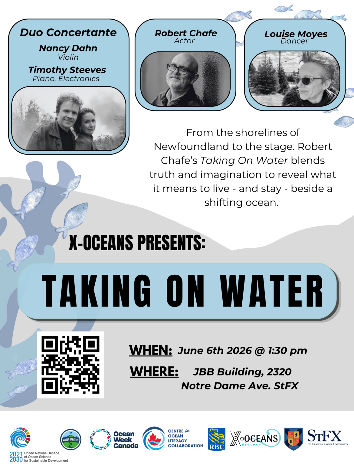 World Oceans Day poster - Taking On Water