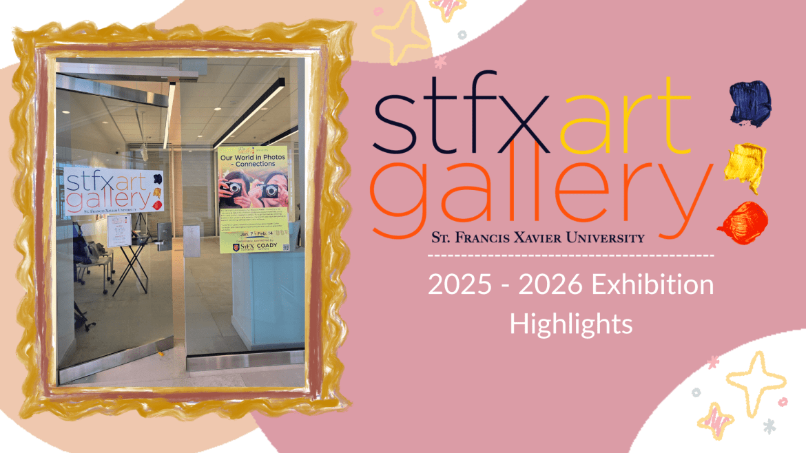 StFX Art Gallery 2025-26 Exhibition highlights cover photo