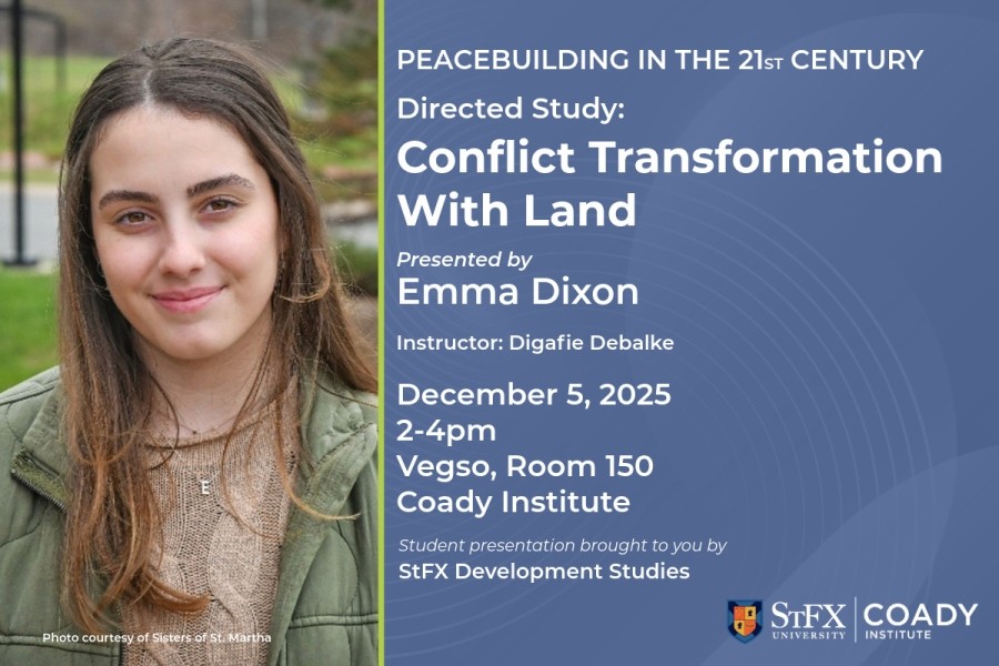 Emma Dixon: Conflict Transformation with Land