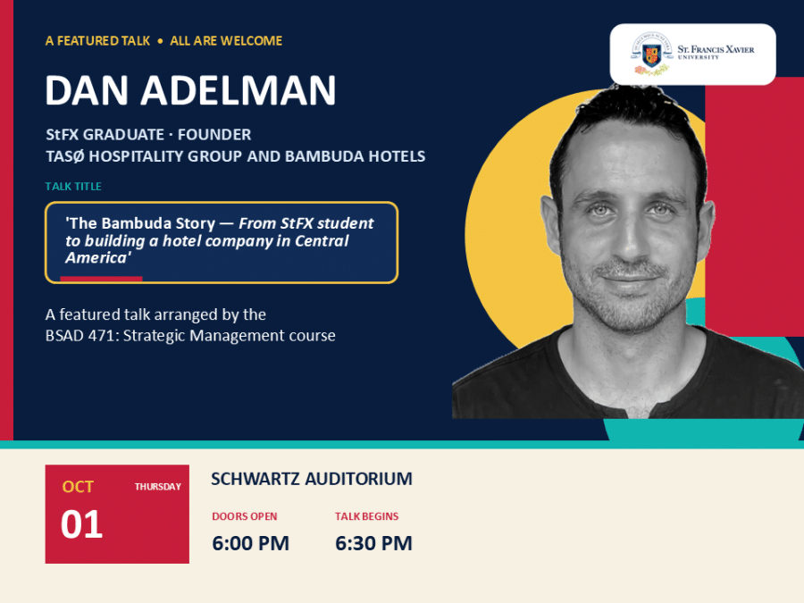 Dan Adelman talk