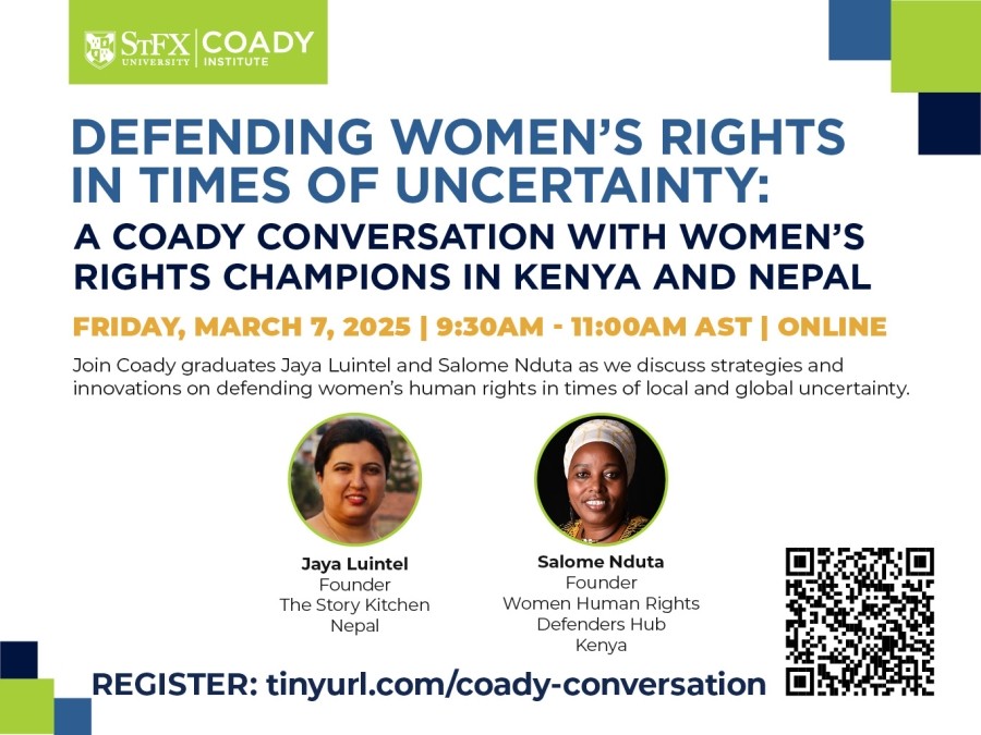 Defending Women's Rights Graphic