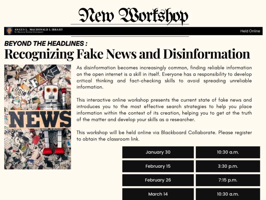 Disinformation Workshop Poster