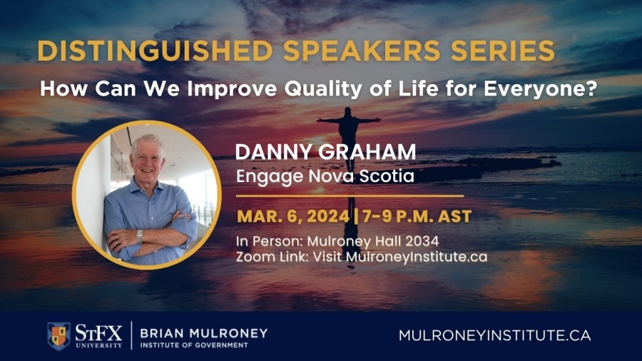 Poster for Distinguished Speaker Series