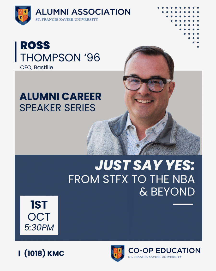 Ross Thompson (Class of '96) Alumni and Co-op Guest Speaker