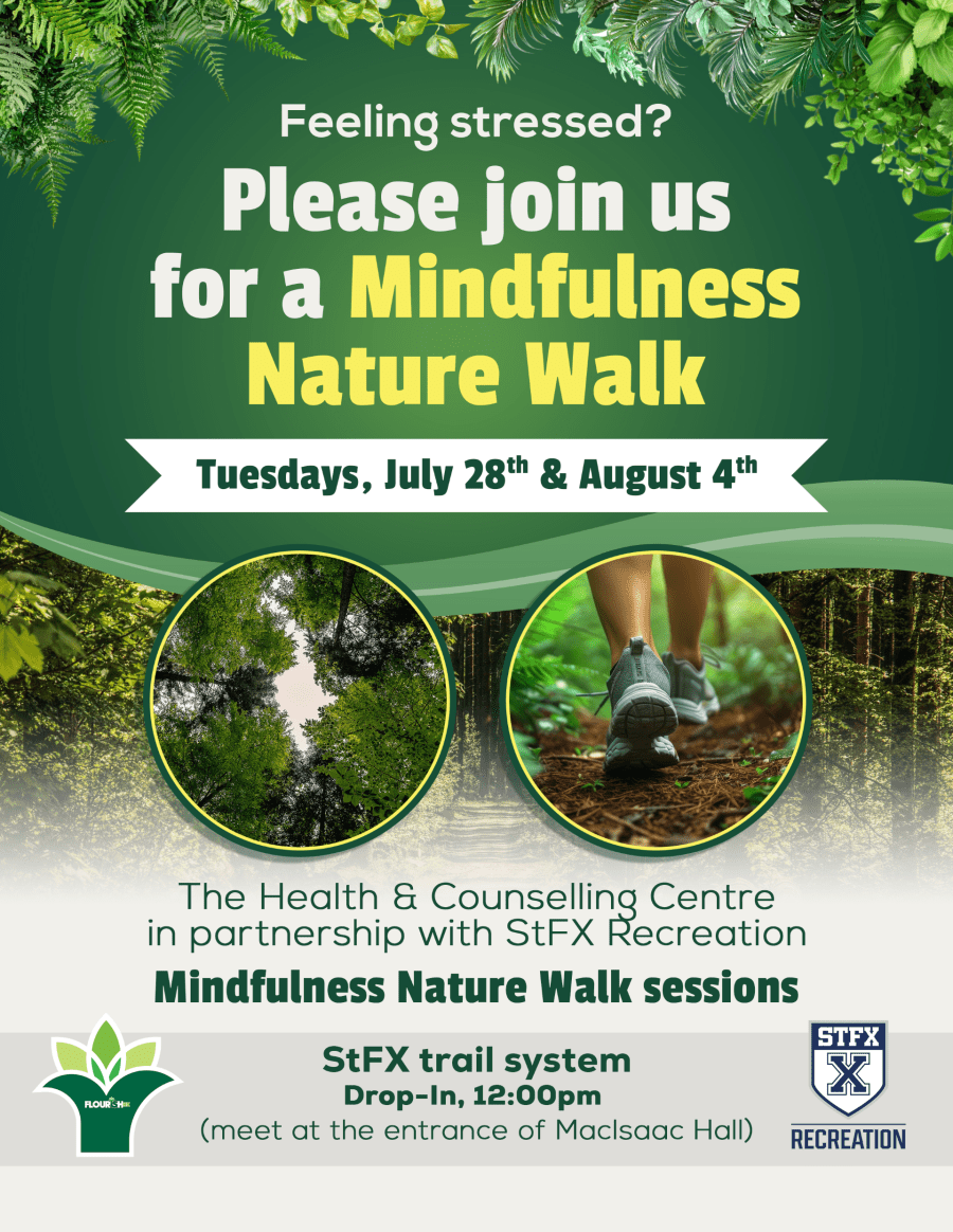 Mindfulness Nature Walk poster