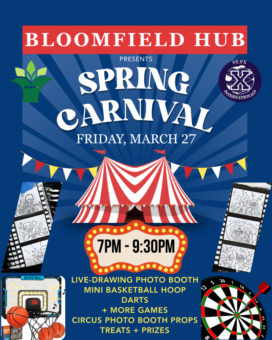 Spring Carnival at Bloomfield Hub, Friday, March 27, 7pm-9:30pm