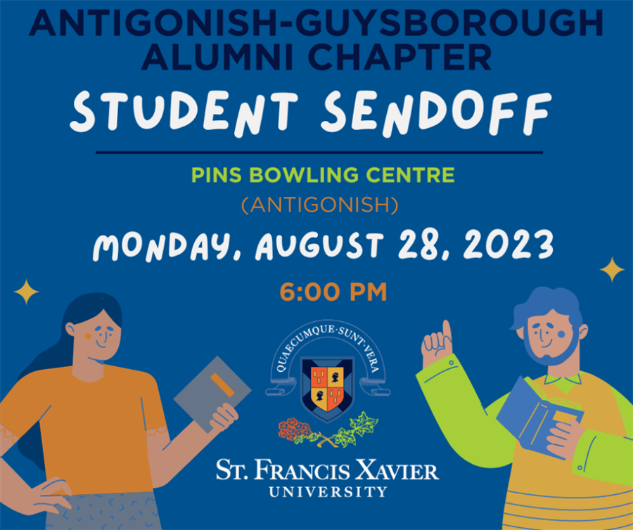Antigonish Student Send Off St. Francis Xavier University