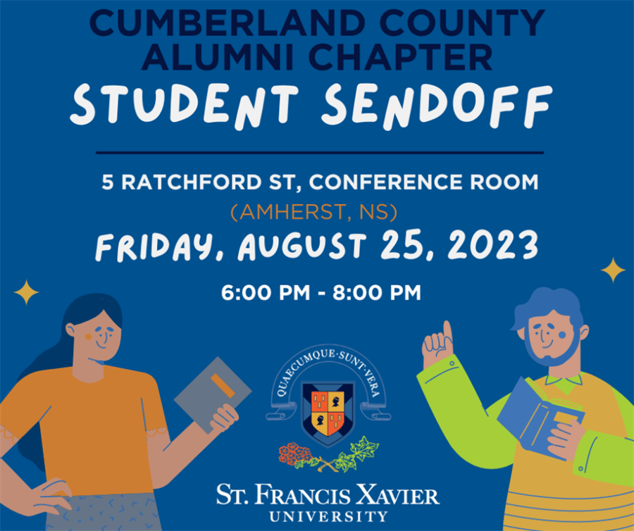 Poster for Cumberland County Alumni Student Sendoff