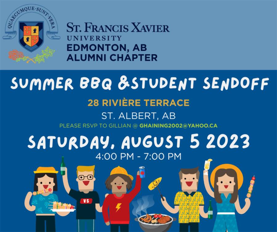 Poster for Edmonton Alumni Student Sendoff