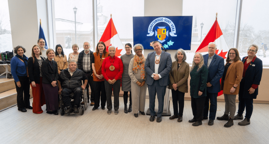 Senior Funding Announcement Group Photo