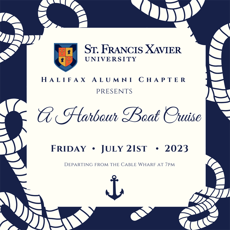 Event poster - Halifax Chapter Boat Cruise