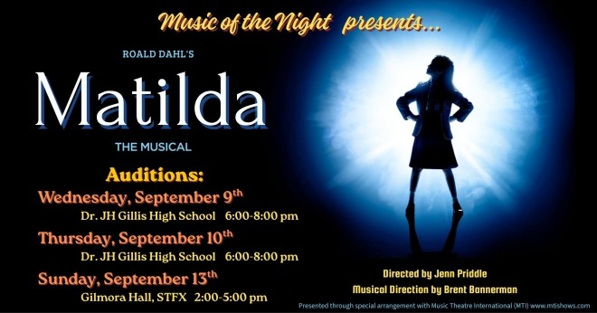 Open Auditions!