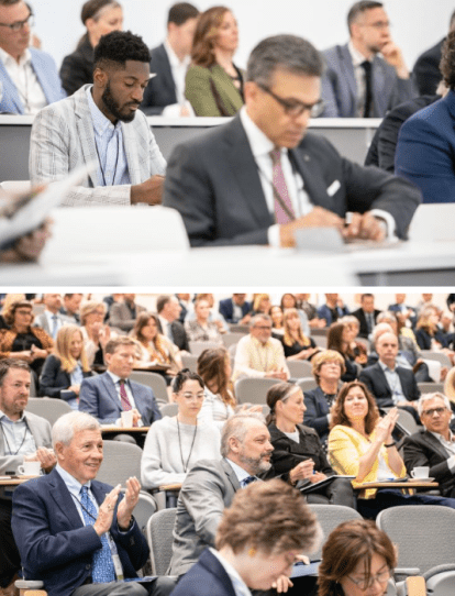 People during the Atlantic Economic Forum