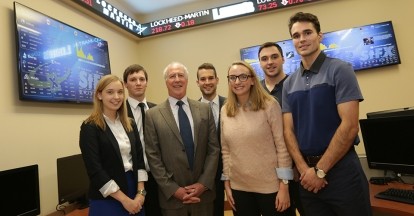 Deitcher at Trading Room opening