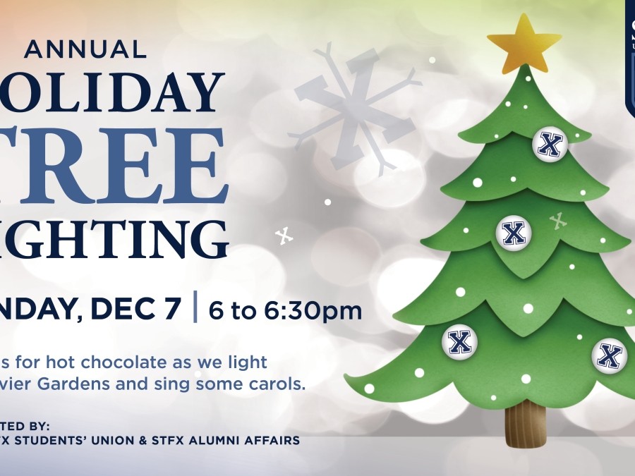 Annual Holiday Tree Lighting poster