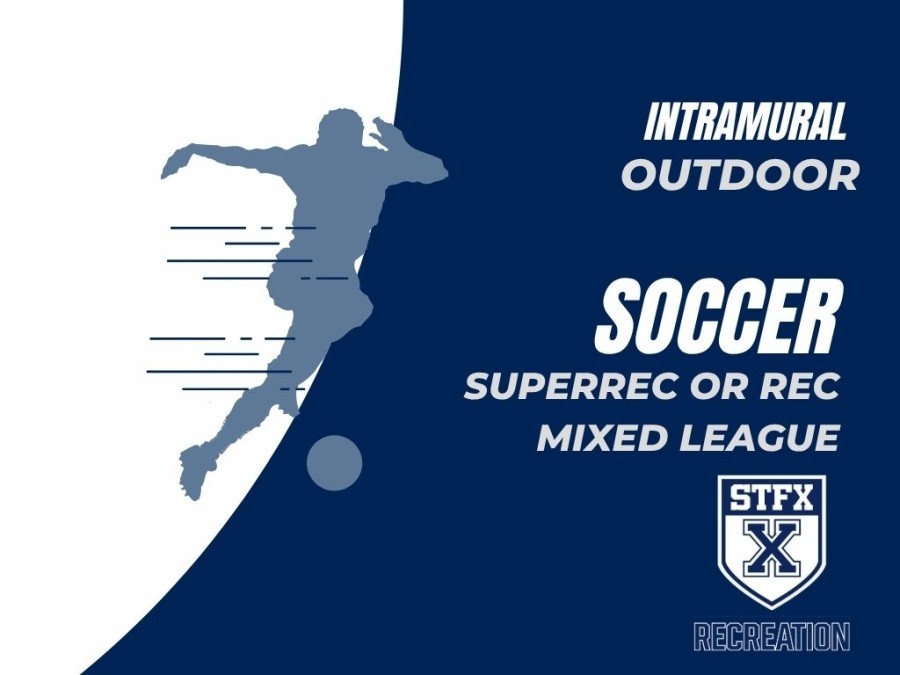 Intramural outdoor soccer registration is now open! 