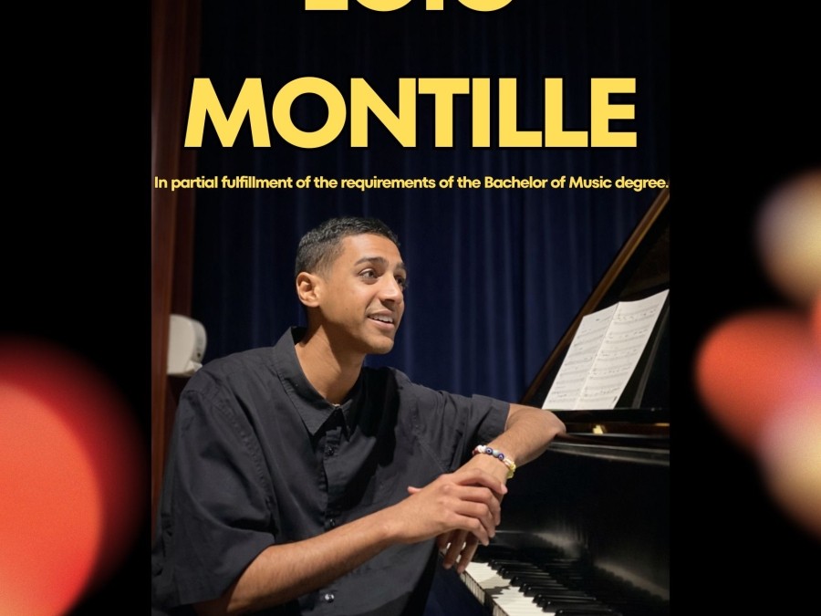 February 9, 2026 @ 8pm - LOÏC MONTILLE Graduation Recital (Schwartz Auditorium)
