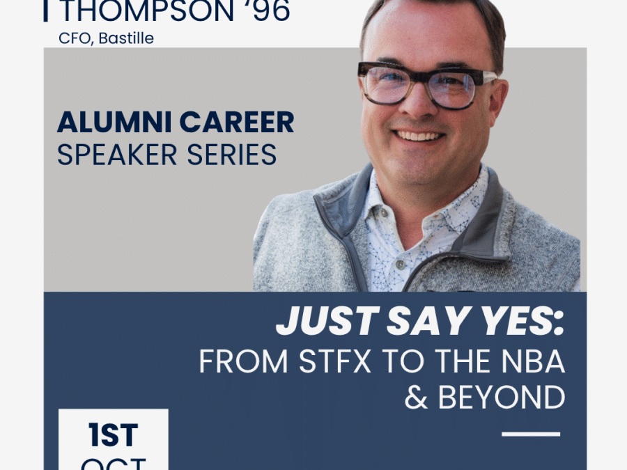 Ross Thompson (Class of '96) Alumni and Co-op Guest Speaker