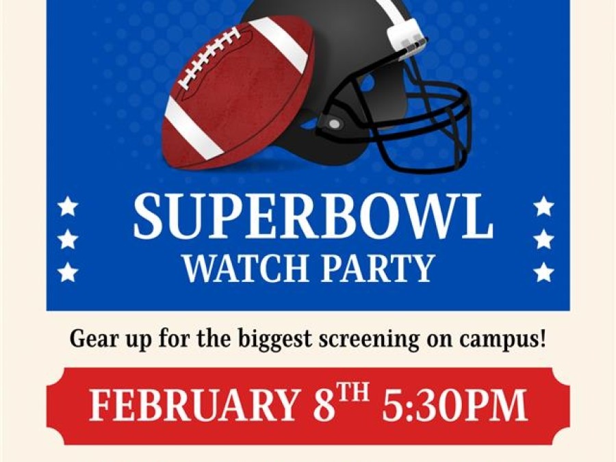 Gear up for the biggest screening on campus! February 8th 5:30pm in the Barrick Auditorium. Refreshments and prizes available!