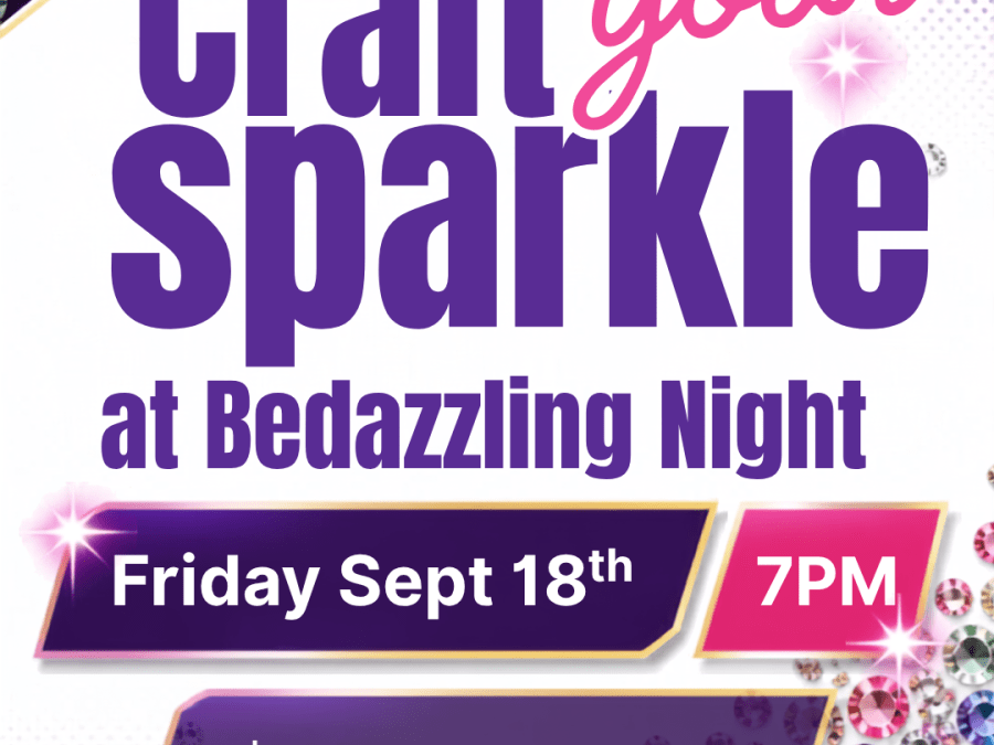 This image contains information on Bedazzling NIght event