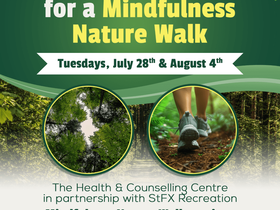 Mindfulness Nature Walk poster