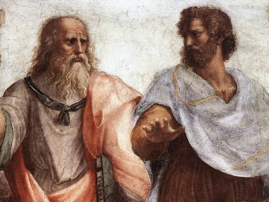 Plato and Aristotle