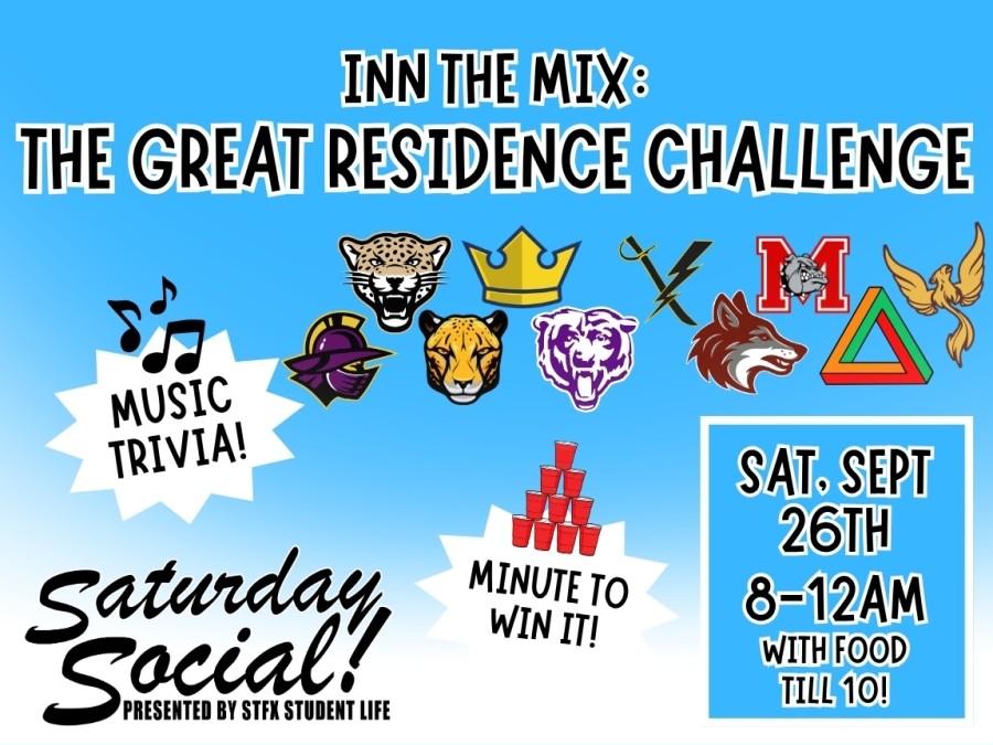 The image contains information regarding the event Saturday Social: INN The Mix on September 26th